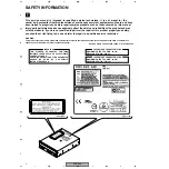 Preview for 2 page of Pioneer DVR-A06 Service Manual