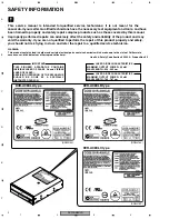 Preview for 2 page of Pioneer DVR-A08XLA Service Manual