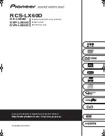 Pioneer DVR-LX60D Operating Instructions Manual preview