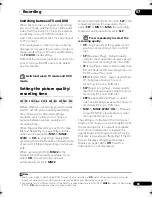 Preview for 65 page of Pioneer DVR-LX61D Operating Instructions Manual