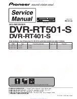 Pioneer DVR-RT401-S Service Manual preview