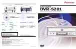 Pioneer DVR-S201 Brochure & Specs preview