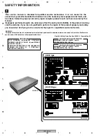 Preview for 2 page of Pioneer DVR-S806 Service Manual