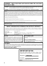 Preview for 6 page of Pioneer DVR-SK12D Operating Instructions Manual