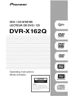 Preview for 1 page of Pioneer DVR-X162Q Operating Instructions Manual