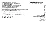 Pioneer DXT-1469UB Owner'S Manual preview