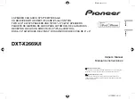 Pioneer DXT-X2669UI Owner'S Manual preview