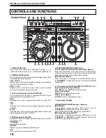 Предварительный просмотр 14 страницы Pioneer EFX 1000 - Dj Effector 24 Bit Operating Instructions Manual