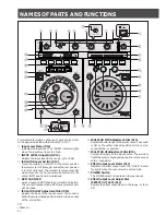 Предварительный просмотр 10 страницы Pioneer EFX 500 - Dj Effector Operating Instructions Manual