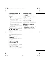 Preview for 35 page of Pioneer Elite BDP-62FD Operating Instructions Manual