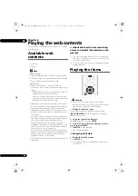 Preview for 36 page of Pioneer Elite BDP-80FD Operating Instructions Manual