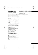 Preview for 45 page of Pioneer Elite BDP-80FD Operating Instructions Manual