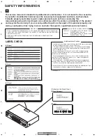 Предварительный просмотр 2 страницы Pioneer Elite DV-S969AVi Service Manual