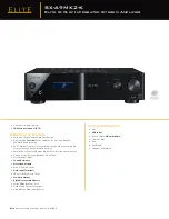 Pioneer Elite G-Clef SX-A9MK2-K Brochure & Specs preview