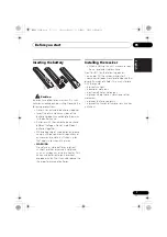 Preview for 7 page of Pioneer Elite G-Clef SX-A9MK2-K Operating Instructions Manual