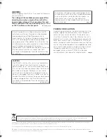 Preview for 3 page of Pioneer Elite PD-D6-J Operating Instructions Manual