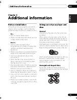 Preview for 15 page of Pioneer Elite PD-D6-J Operating Instructions Manual