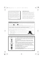 Предварительный просмотр 3 страницы Pioneer Elite PD-D6MK2-K
Elite D6 Operating Instructions Manual