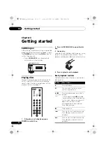 Предварительный просмотр 12 страницы Pioneer Elite PD-D6MK2-K
Elite D6 Operating Instructions Manual