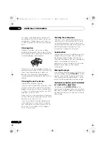 Предварительный просмотр 16 страницы Pioneer Elite PD-D6MK2-K
Elite D6 Operating Instructions Manual