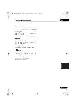 Предварительный просмотр 109 страницы Pioneer Elite PD-D6MK2-K
Elite D6 Operating Instructions Manual