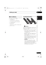 Preview for 7 page of Pioneer Elite PD-D9MK2-K Operating Instructions Manual