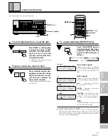 Preview for 13 page of Pioneer Elite PD-F17 Operating Instructions Manual