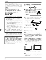 Предварительный просмотр 2 страницы Pioneer Elite PDP-S23-LR Operating Instructions Manual