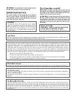 Preview for 3 page of Pioneer Elite PRB-19RW Operating Instructions Manual