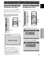 Предварительный просмотр 43 страницы Pioneer Elite PRO-1010HD Operating Instructions Manual