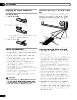 Предварительный просмотр 20 страницы Pioneer Elite PRO-1120HD Operating Instructions Manual