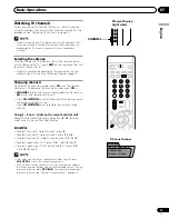 Предварительный просмотр 25 страницы Pioneer Elite PRO-1120HD Operating Instructions Manual