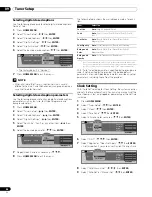 Предварительный просмотр 44 страницы Pioneer Elite PRO-1540HD Operating Instructions Manual