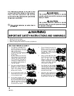 Preview for 4 page of Pioneer Elite PRO 510HD Operating Instructions Manual