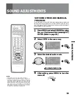 Preview for 59 page of Pioneer ELITE PRO-520HD Operation Instruction Manual