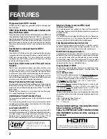 Preview for 2 page of Pioneer Elite PRO-530HDI Operating Instructions Manual