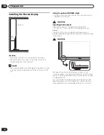 Preview for 16 page of Pioneer Elite PRO-FHD1 Operating Instructions Manual