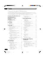 Предварительный просмотр 4 страницы Pioneer Elite PureVision PRO 1110HD Operating Instructions Manual