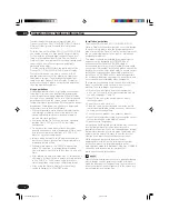 Предварительный просмотр 6 страницы Pioneer Elite PureVision PRO 1110HD Operating Instructions Manual