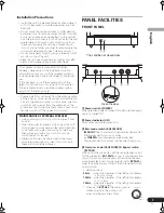 Preview for 7 page of Pioneer Elite S-W1EX Operating Instructions Manual