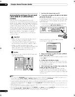 Preview for 10 page of Pioneer Elite SC-05 Operating Instructions Manual