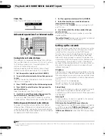 Preview for 84 page of Pioneer Elite SC-05 Operating Instructions Manual