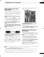 Preview for 103 page of Pioneer Elite SC-05 Operating Instructions Manual