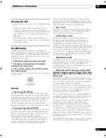 Preview for 135 page of Pioneer Elite SC-05 Operating Instructions Manual