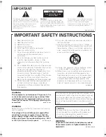 Предварительный просмотр 3 страницы Pioneer Elite SC-25 Operating Instructions Manual