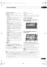 Предварительный просмотр 13 страницы Pioneer Elite SC-35 Operating Instructions Manual