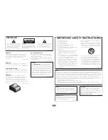 Preview for 2 page of Pioneer Elite SC-81 Operating Instructions Manual