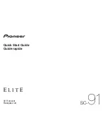 Preview for 125 page of Pioneer Elite SC-91 Operating Instructions Manual