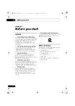 Preview for 6 page of Pioneer Elite SX-A6MK2-K Operating Instructions Manual