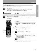 Предварительный просмотр 21 страницы Pioneer Elite VSX-21 Operating Instructions Manual